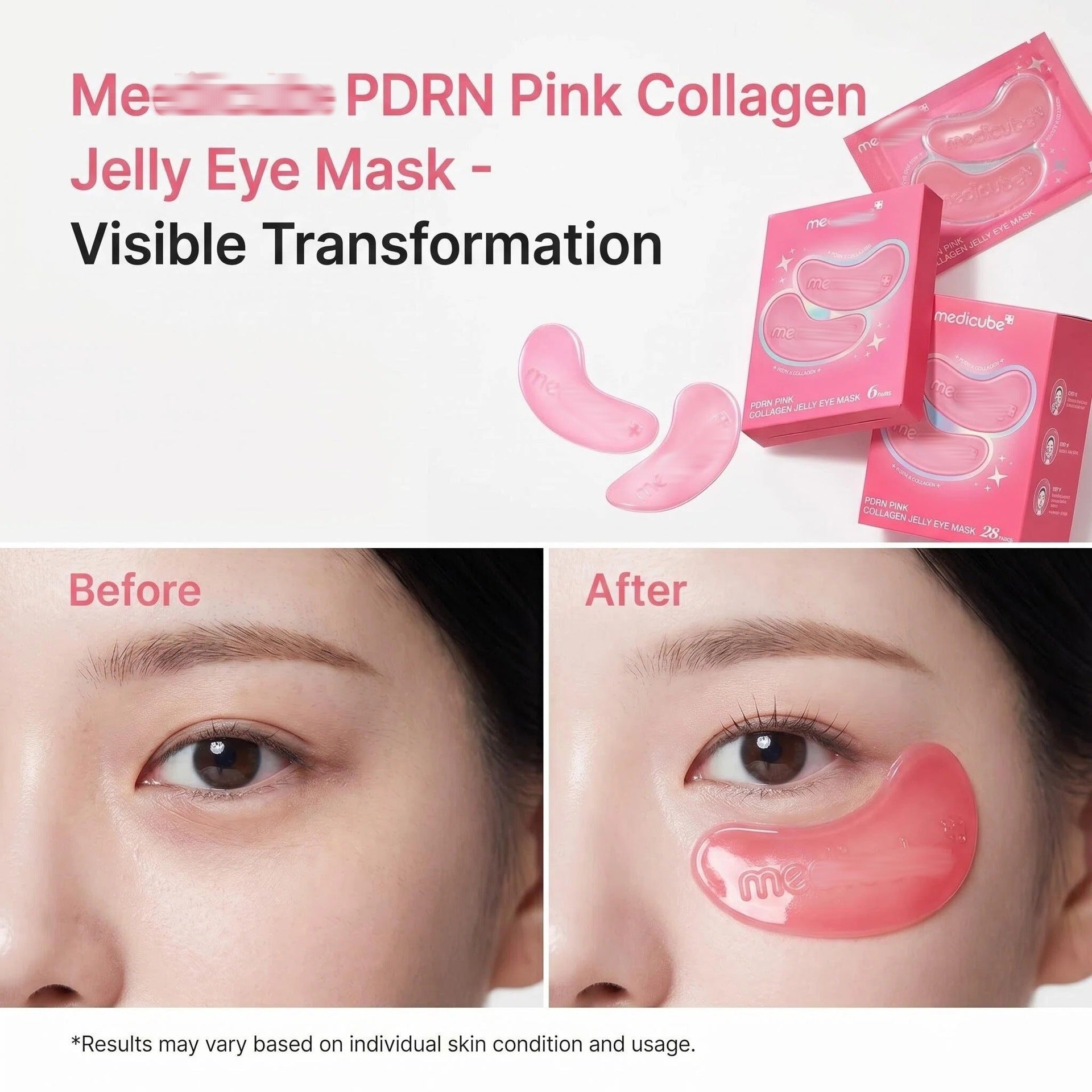 medicube PDRN Pink Collagen Jelly Eye Mask